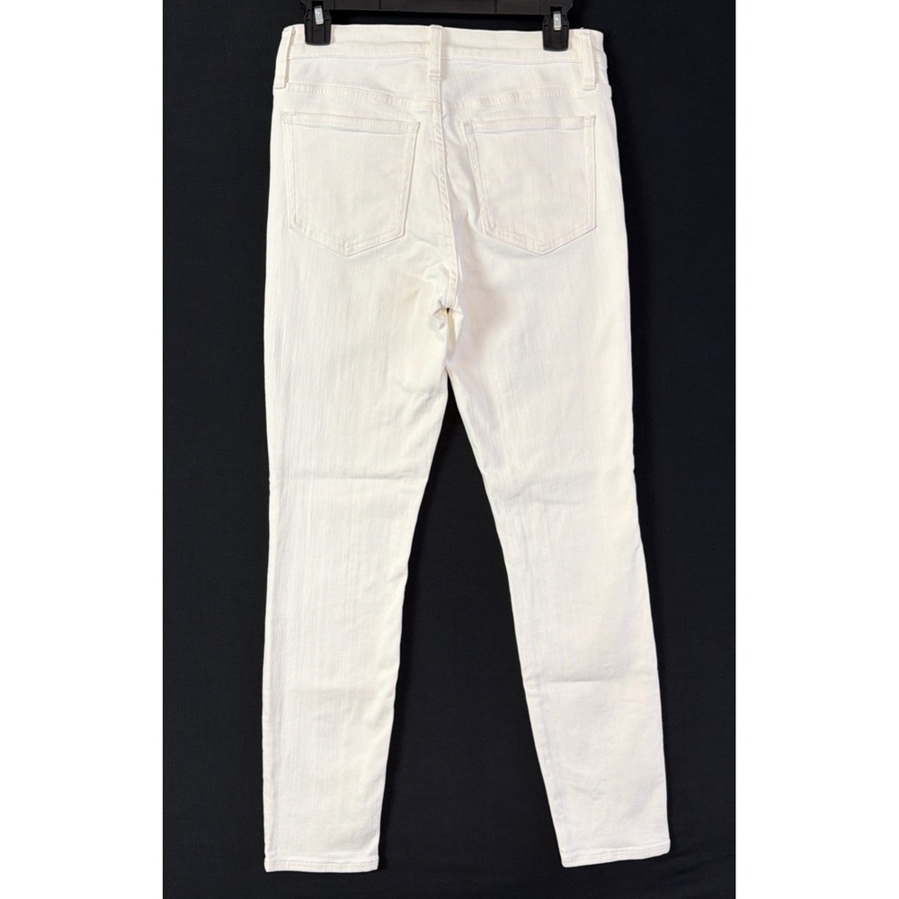 J CREW Skinny Jeans Women 27 LOT OF 3 - 1)Black 1)Blue 1)White 9" Rise Toothpick - Picture 8 of 16